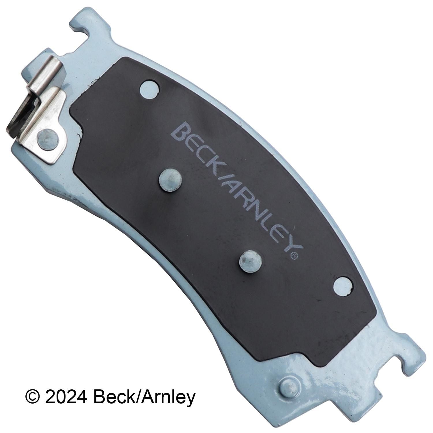 Beck / Arnley Semi - metallic Disc Brake Pad Set 085-6471