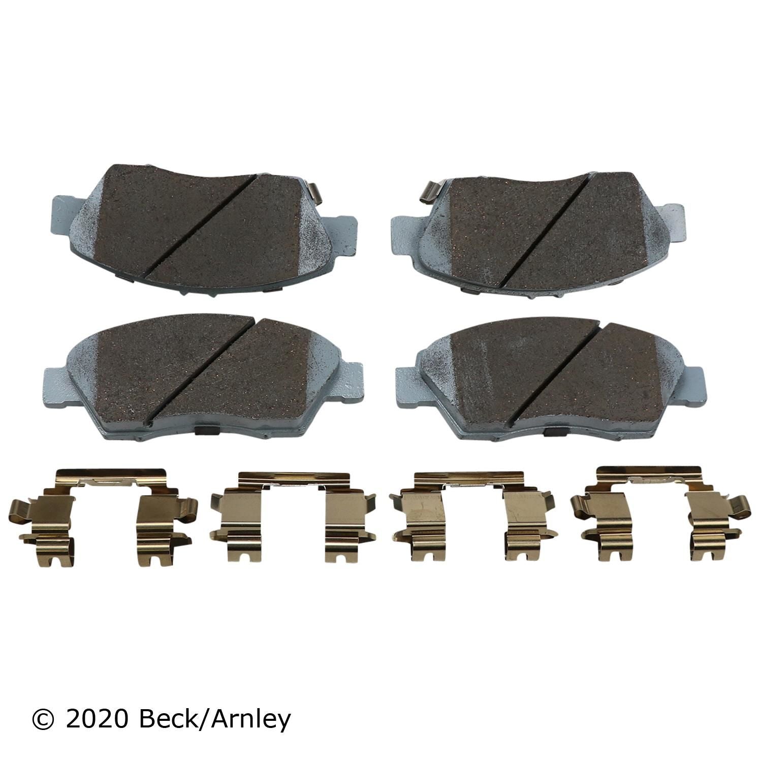 Beck / Arnley Ceramic Disc Brake Pad Set 085-6482