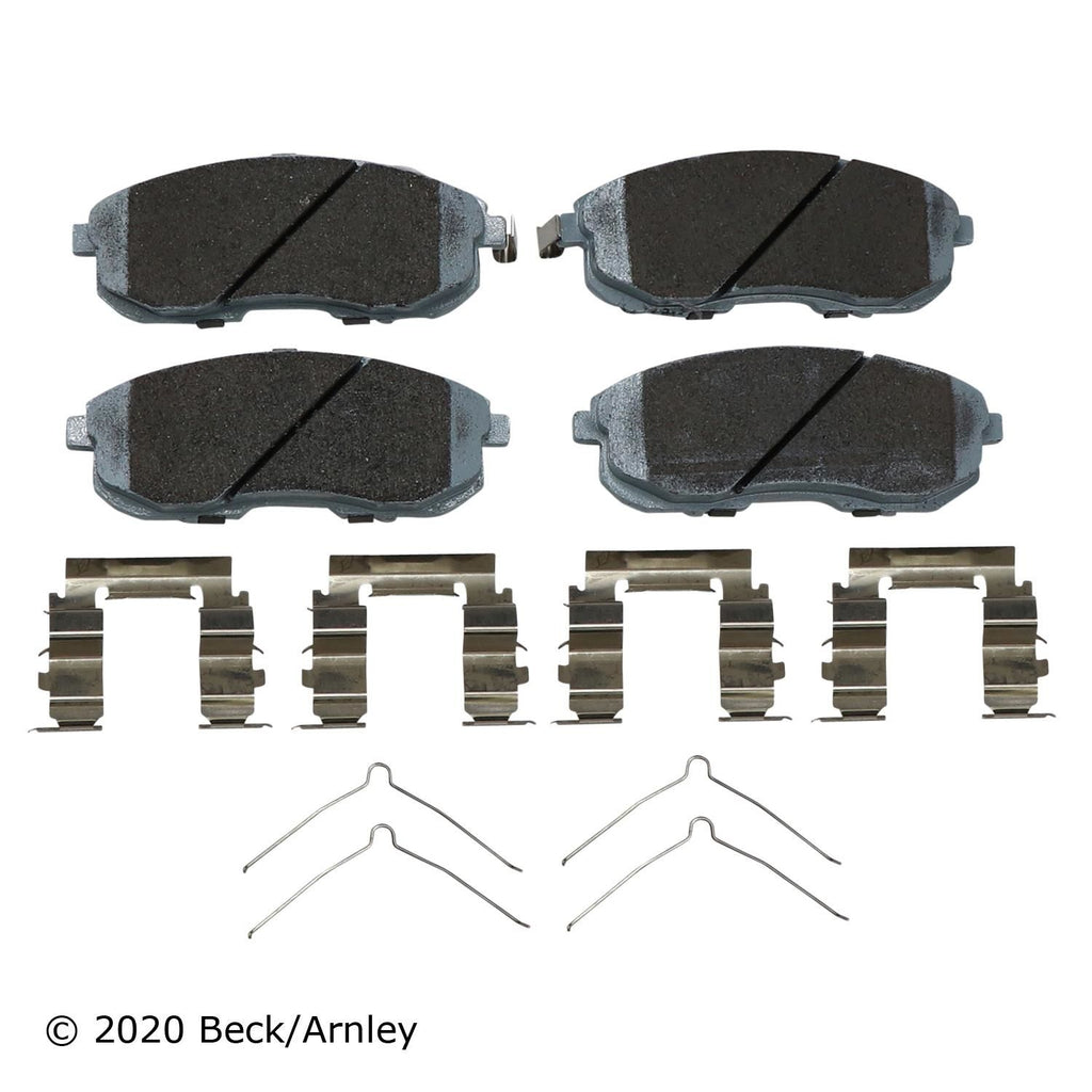 Beck / Arnley Ceramic Disc Brake Pad Set 085-6514