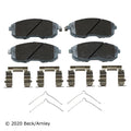 Beck / Arnley Ceramic Disc Brake Pad Set 085-6514
