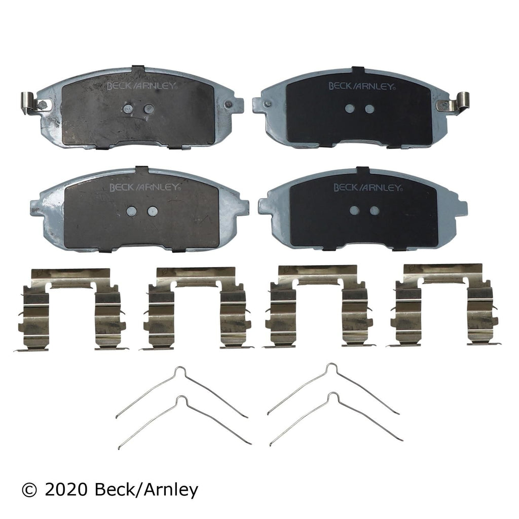 Beck / Arnley Ceramic Disc Brake Pad Set 085-6514