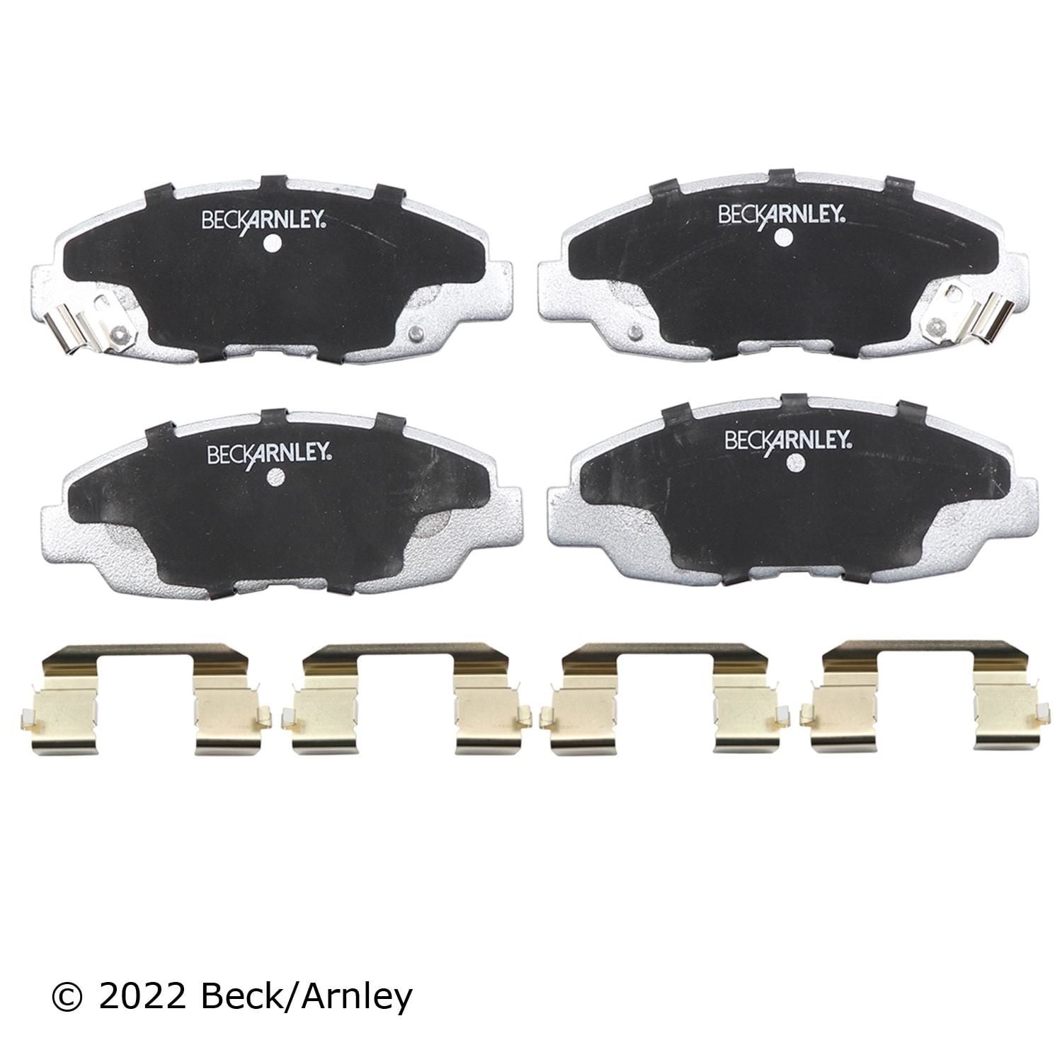 Beck / Arnley Ceramic Disc Brake Pad Set 085-6530