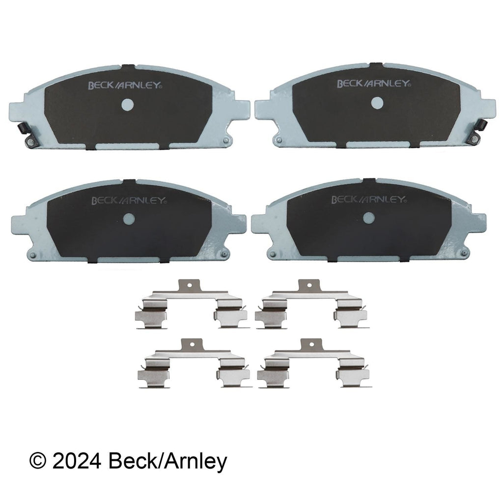 Beck / Arnley Ceramic Disc Brake Pad Set 085-6546
