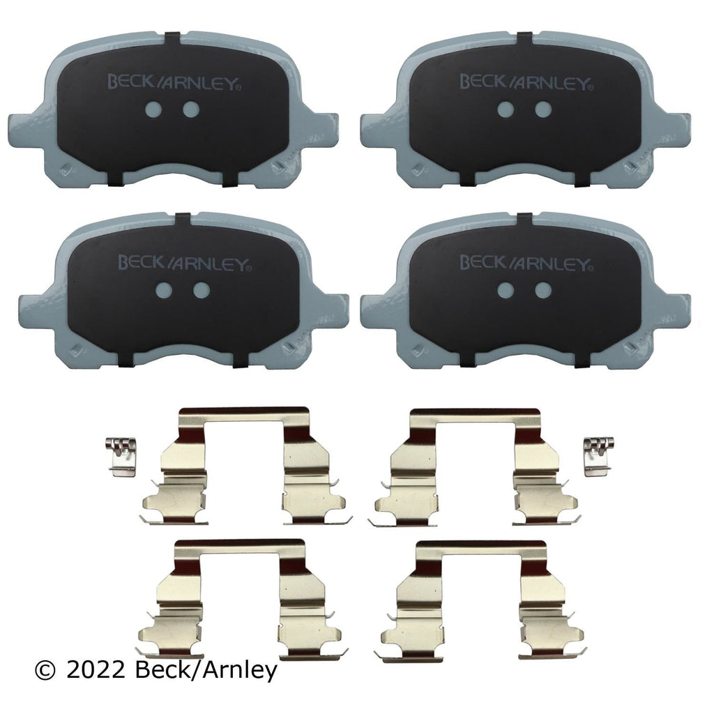 Beck / Arnley Ceramic Disc Brake Pad Set 085-6553