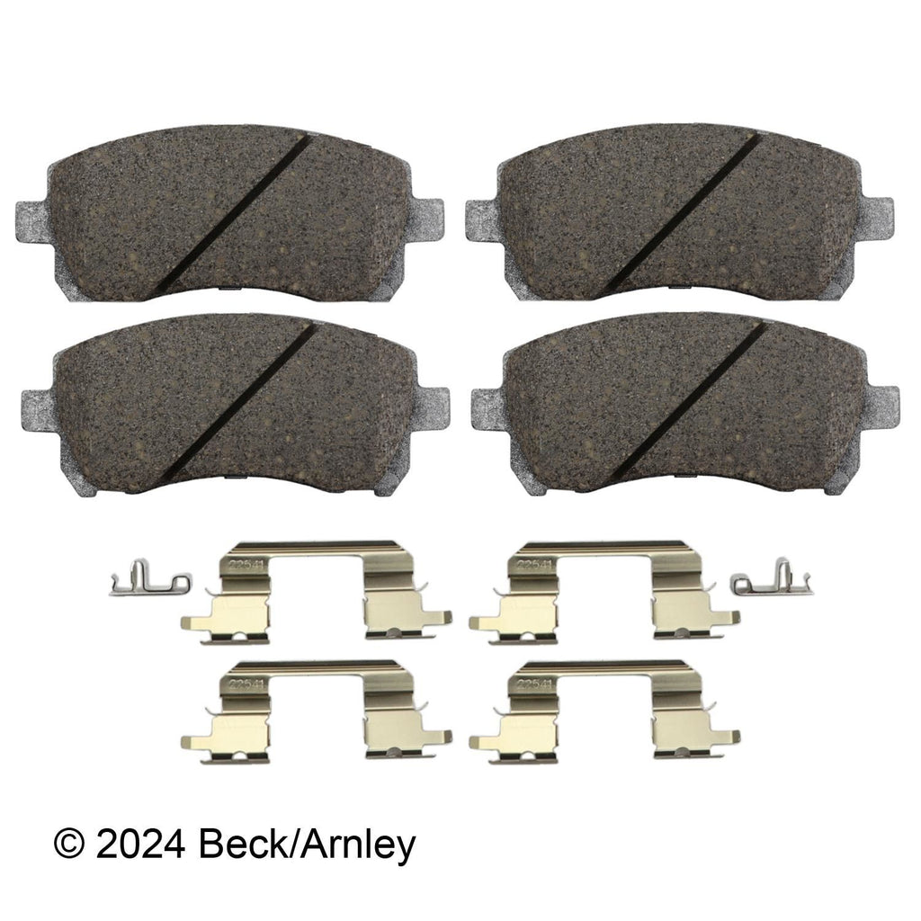Beck / Arnley Ceramic Disc Brake Pad Set 085-6554