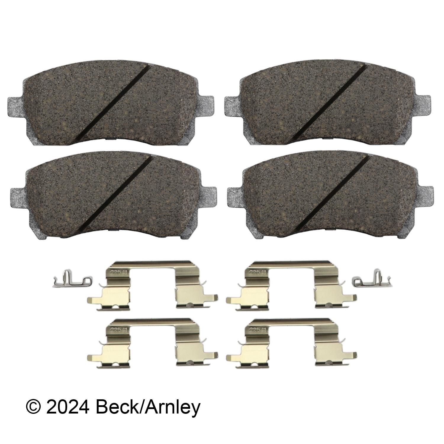 Beck / Arnley Ceramic Disc Brake Pad Set 085-6554