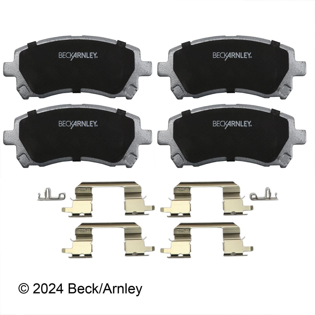 Beck / Arnley Ceramic Disc Brake Pad Set 085-6554