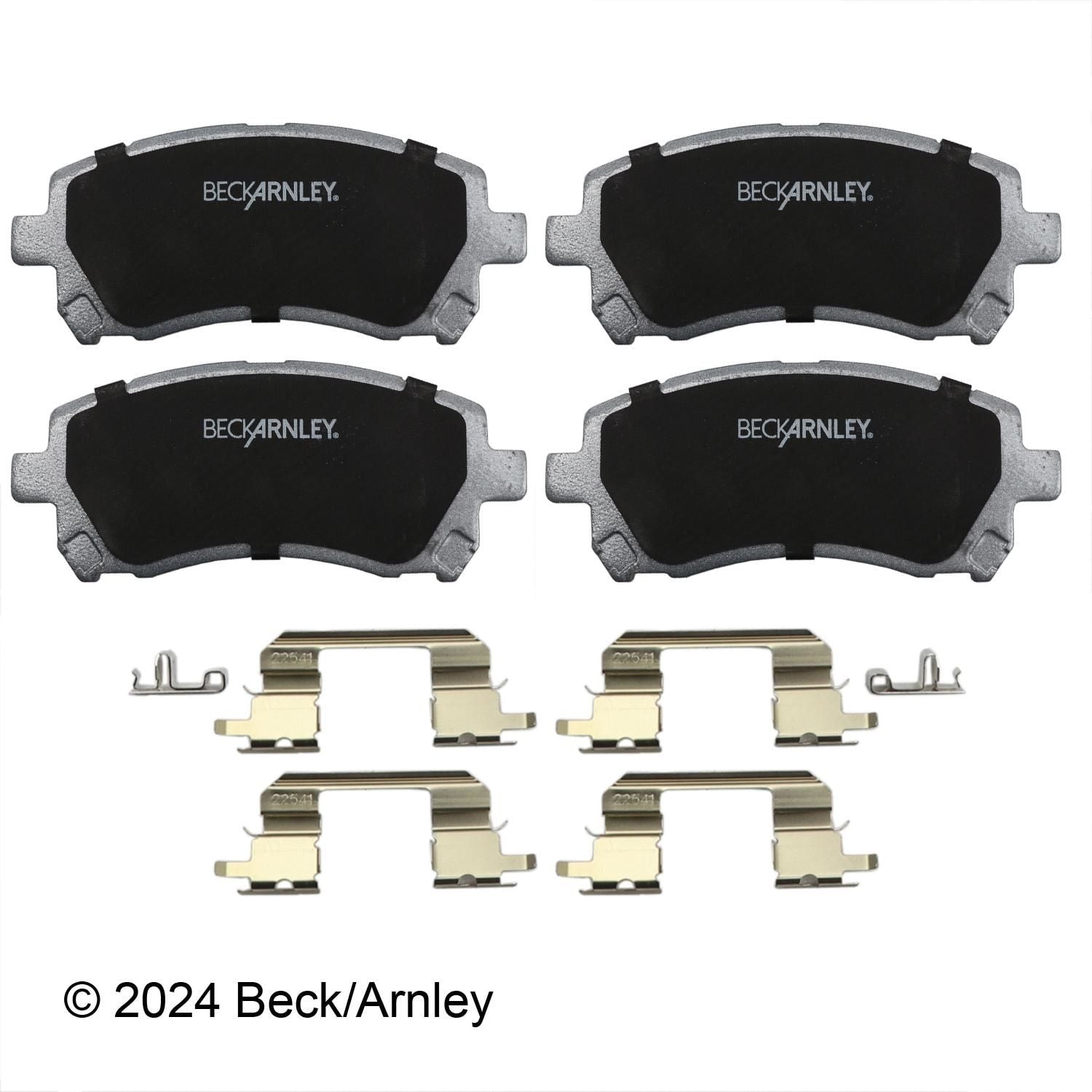 Beck / Arnley Ceramic Disc Brake Pad Set 085-6554