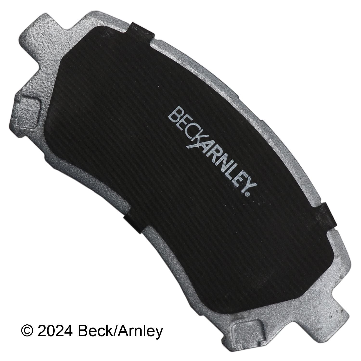 Beck / Arnley Ceramic Disc Brake Pad Set 085-6554