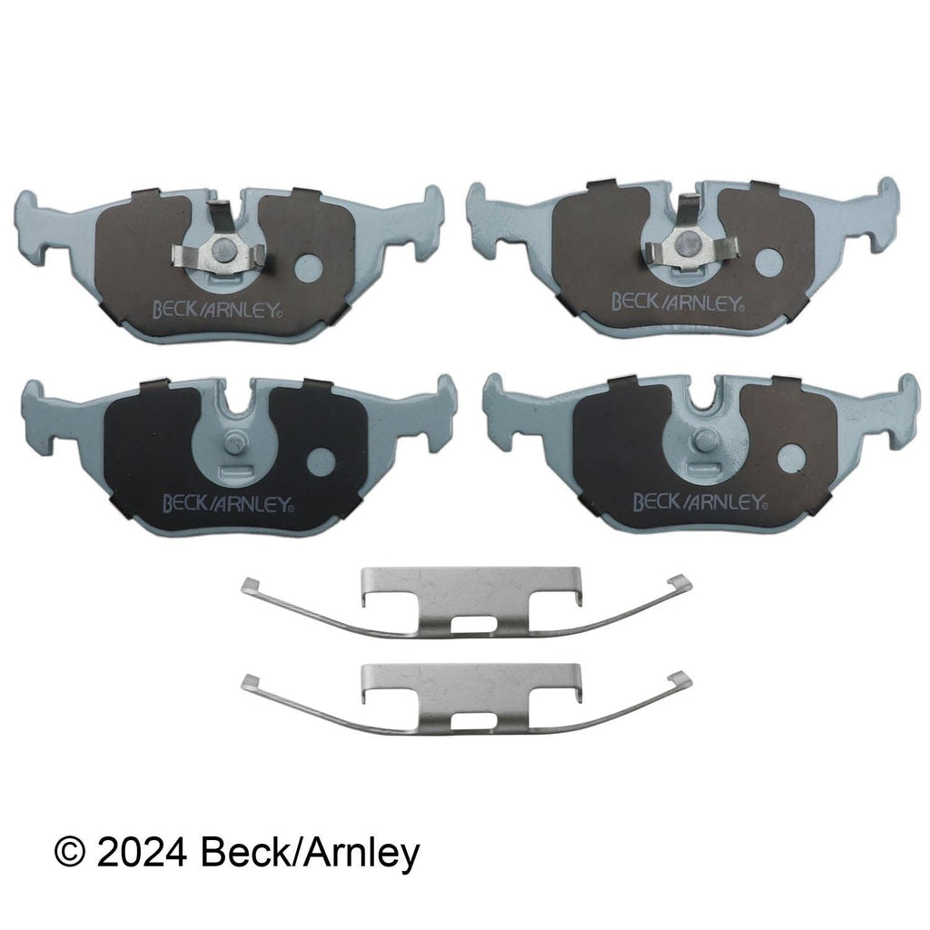 Beck / Arnley Semi - metallic Disc Brake Pad Set 085-6562