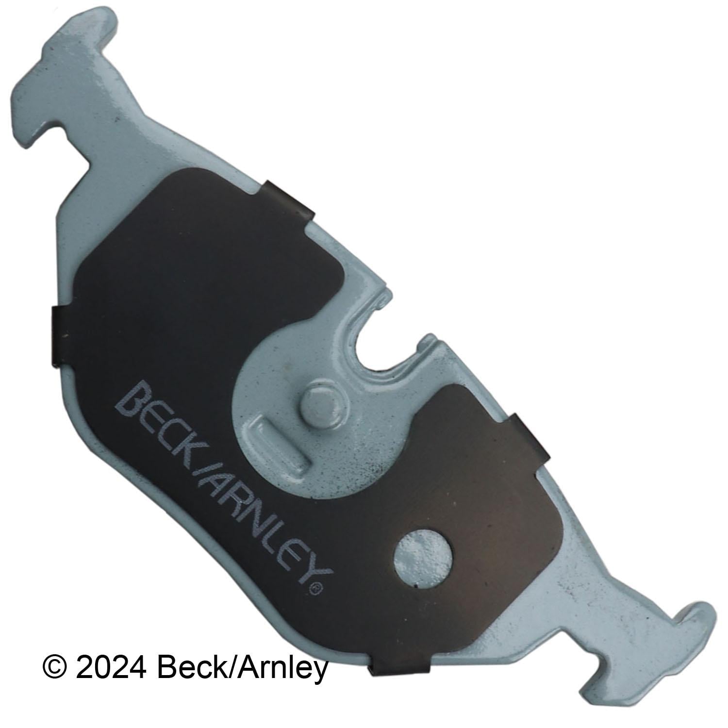 Beck / Arnley Semi - metallic Disc Brake Pad Set 085-6562
