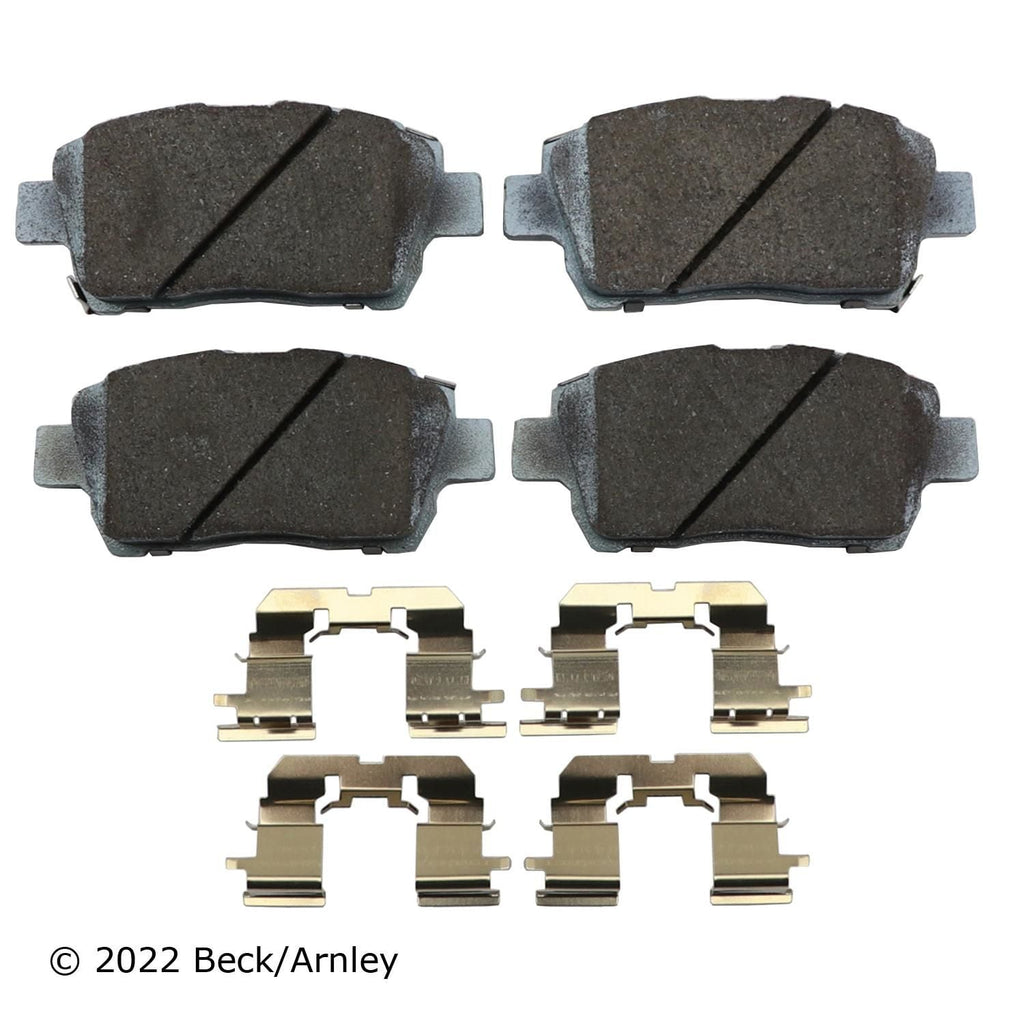Beck / Arnley Ceramic Disc Brake Pad Set 085-6621