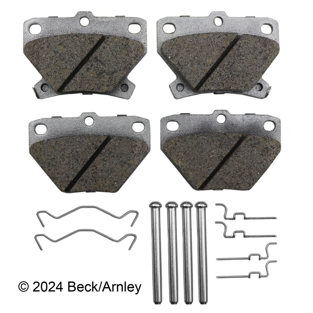 Beck / Arnley Ceramic Disc Brake Pad Set 085-6636