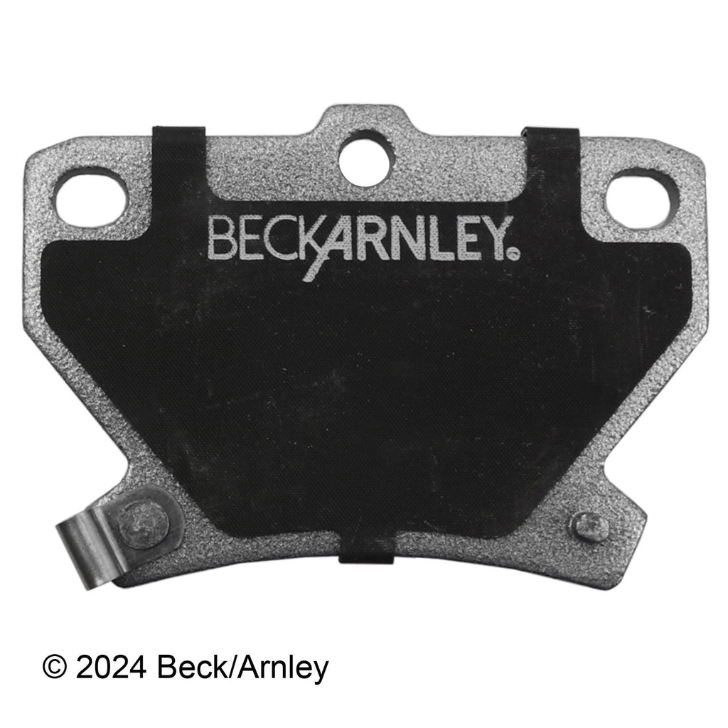 Beck / Arnley Ceramic Disc Brake Pad Set 085-6636
