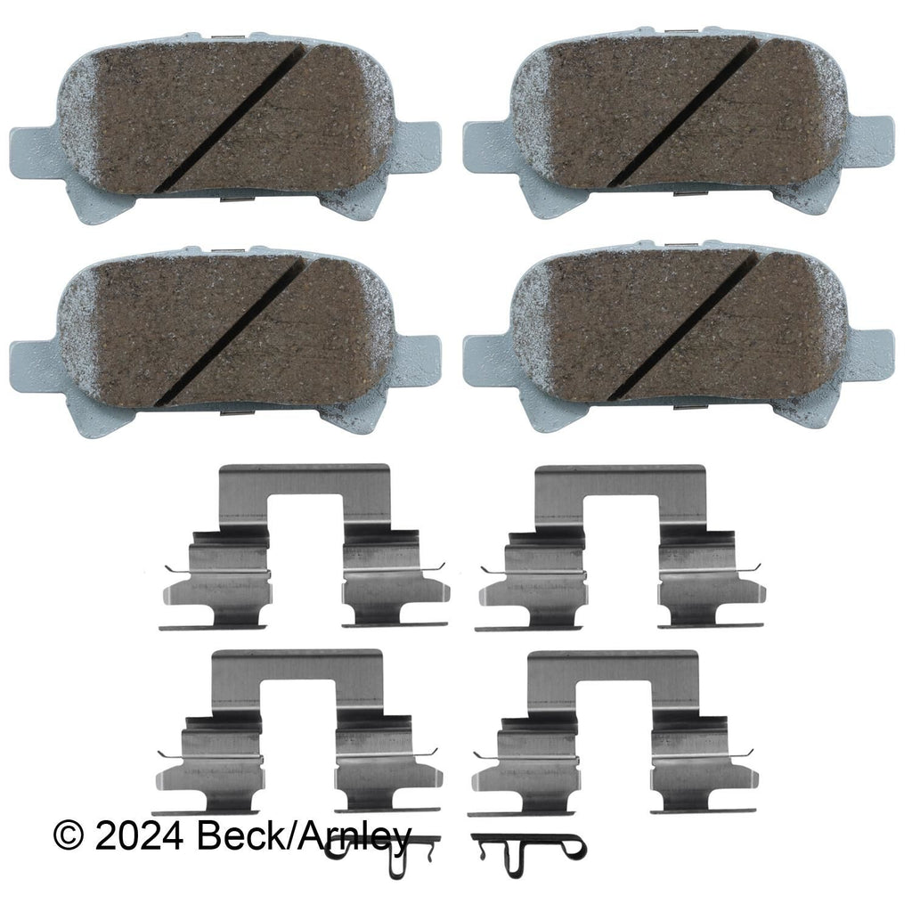 Beck / Arnley Ceramic Disc Brake Pad Set 085-6647