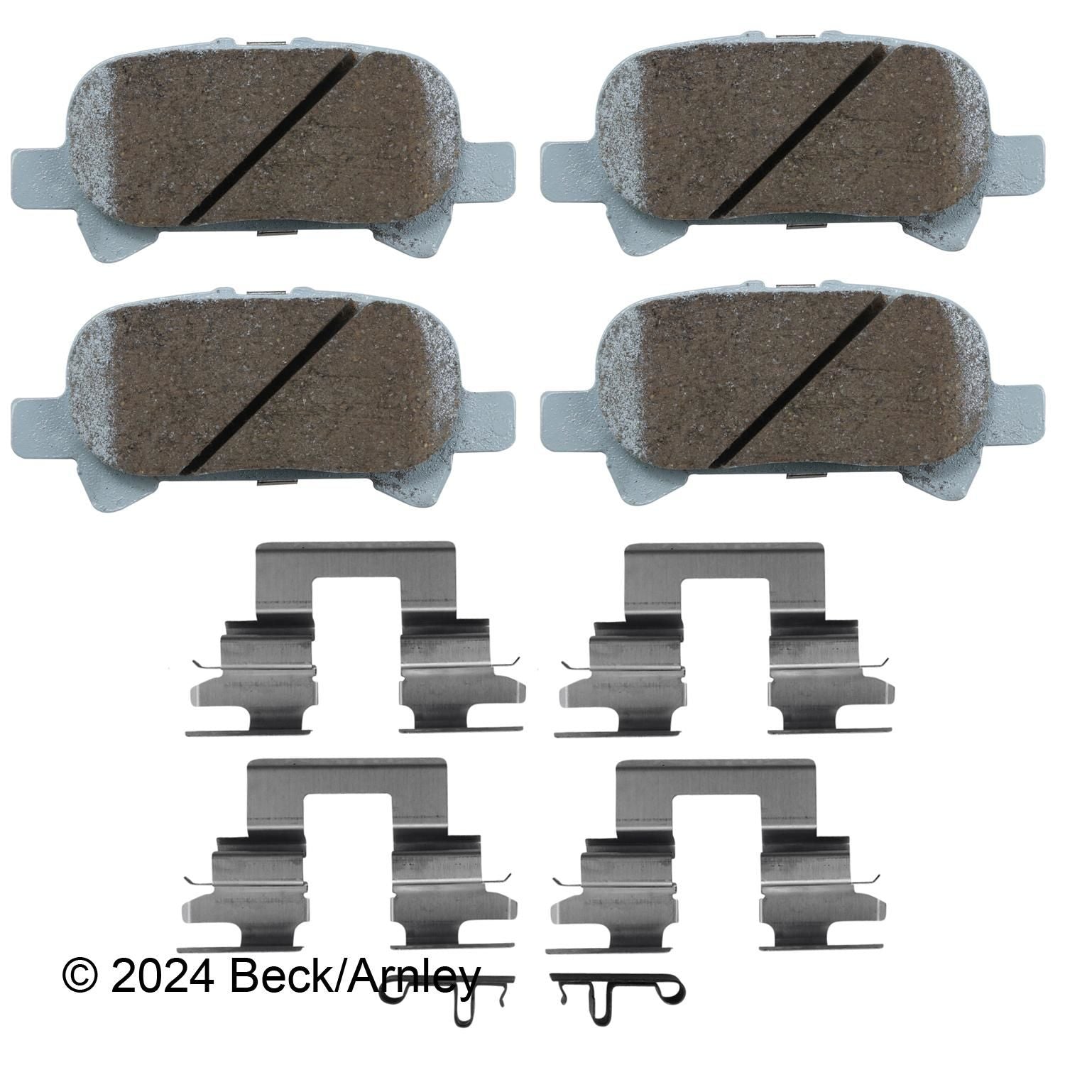 Beck / Arnley Ceramic Disc Brake Pad Set 085-6647