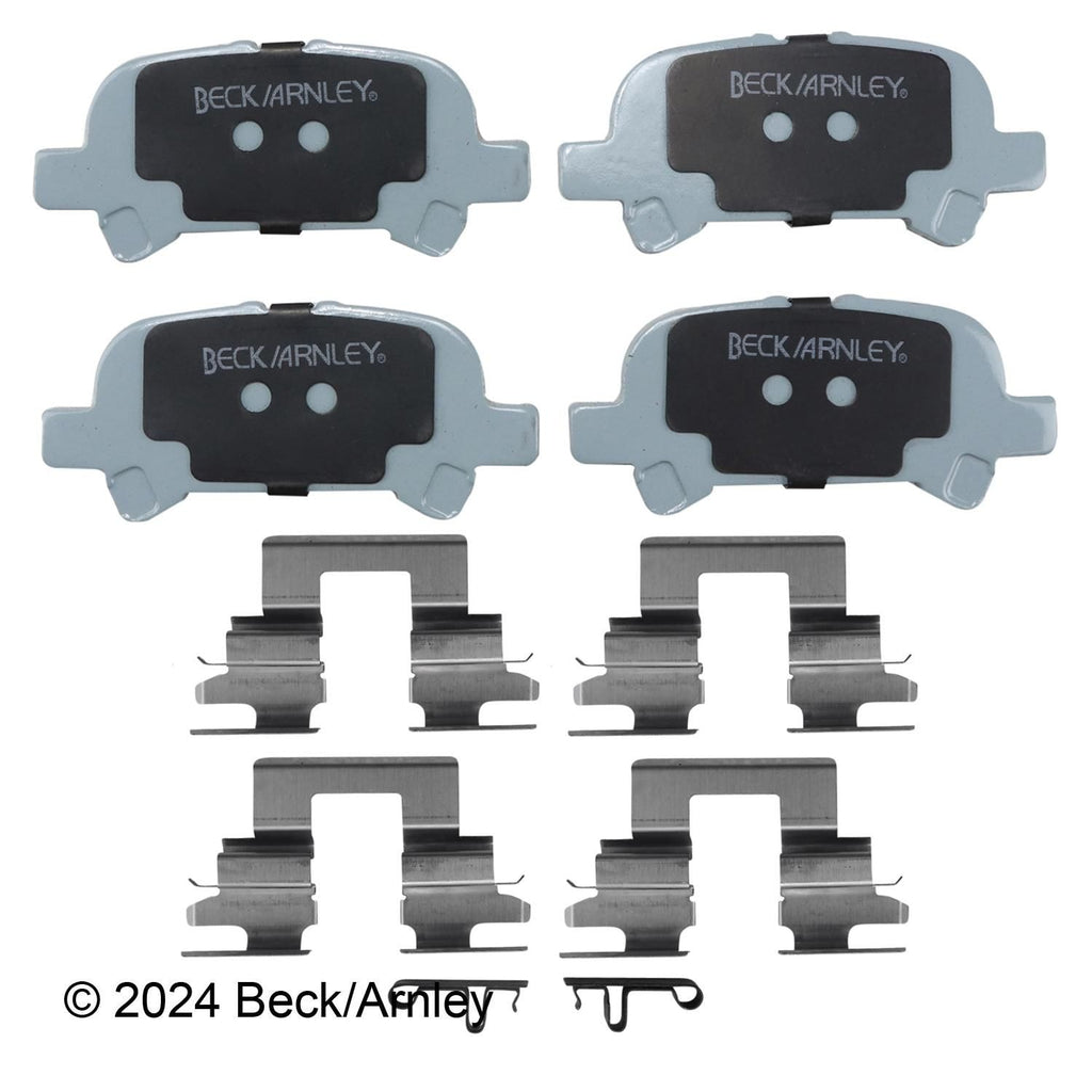Beck / Arnley Ceramic Disc Brake Pad Set 085-6647