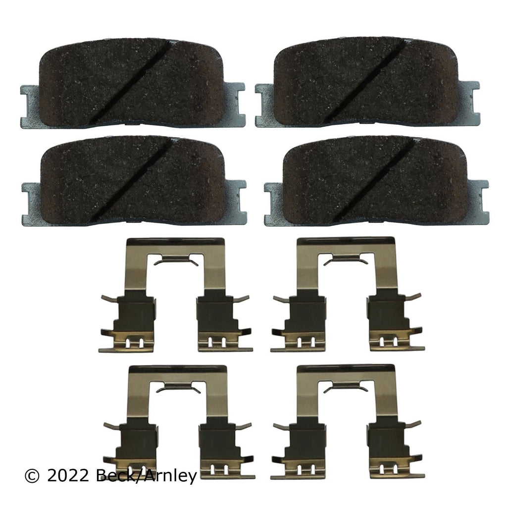 Beck / Arnley Ceramic Disc Brake Pad Set 085-6659