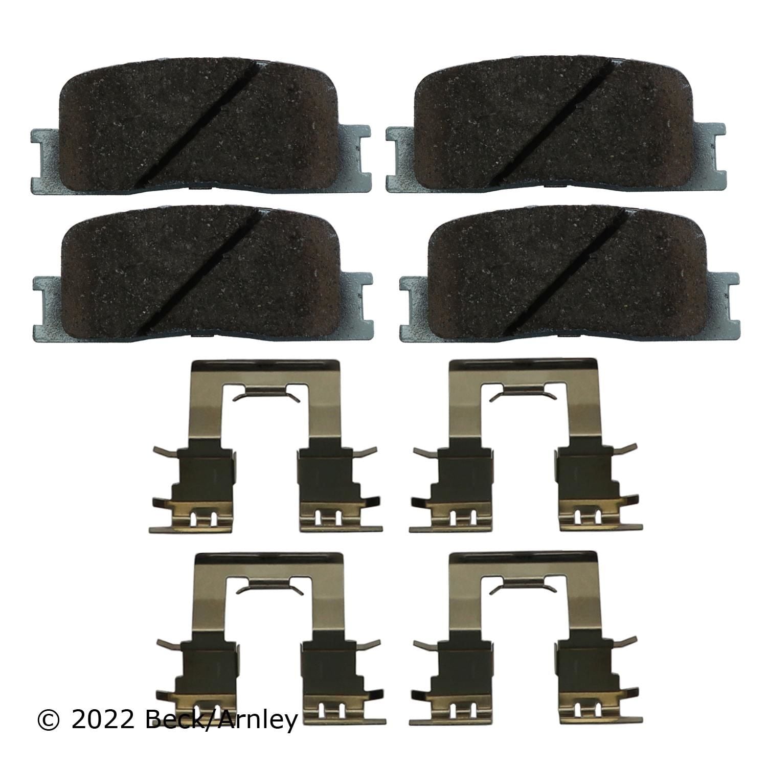 Beck / Arnley Ceramic Disc Brake Pad Set 085-6659