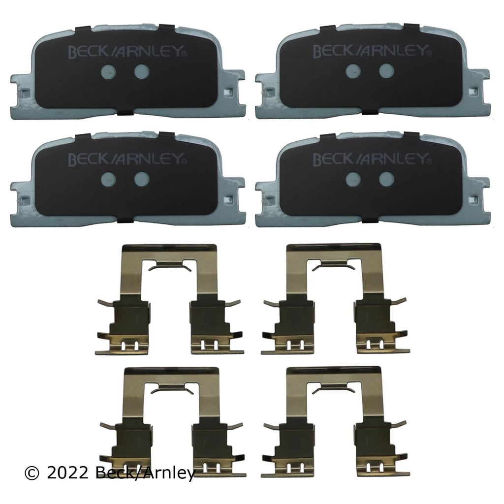 Beck / Arnley Ceramic Disc Brake Pad Set 085-6659