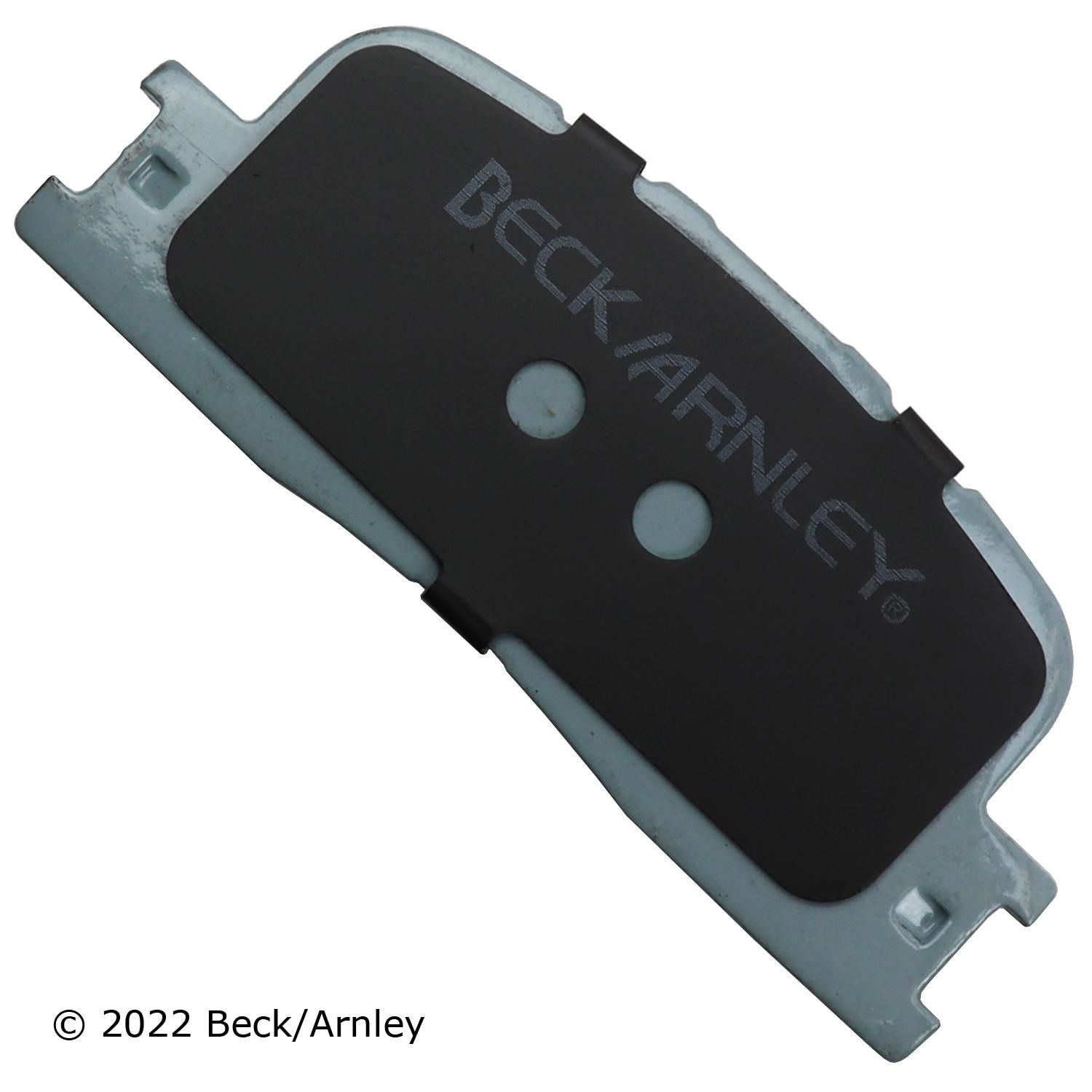 Beck / Arnley Ceramic Disc Brake Pad Set 085-6659