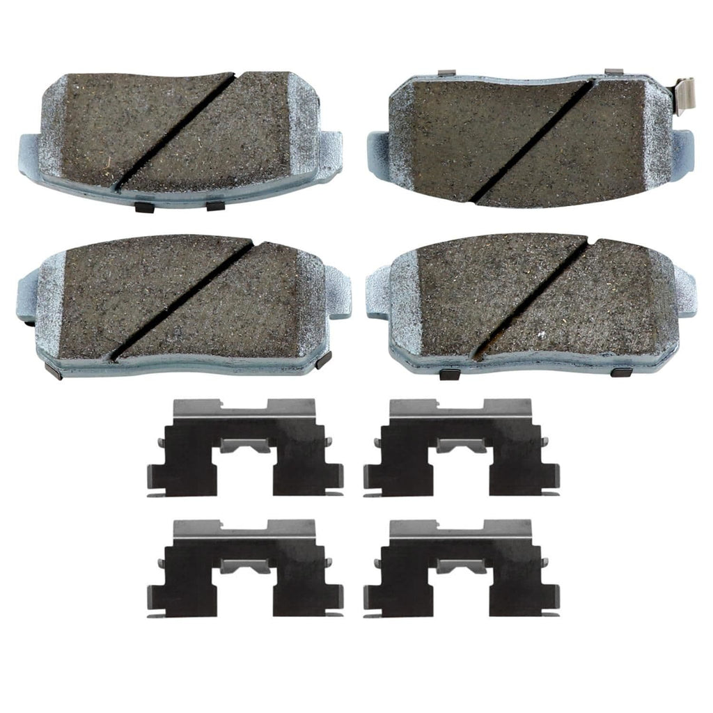 Beck / Arnley Organic Disc Brake Pad Set 085-6663