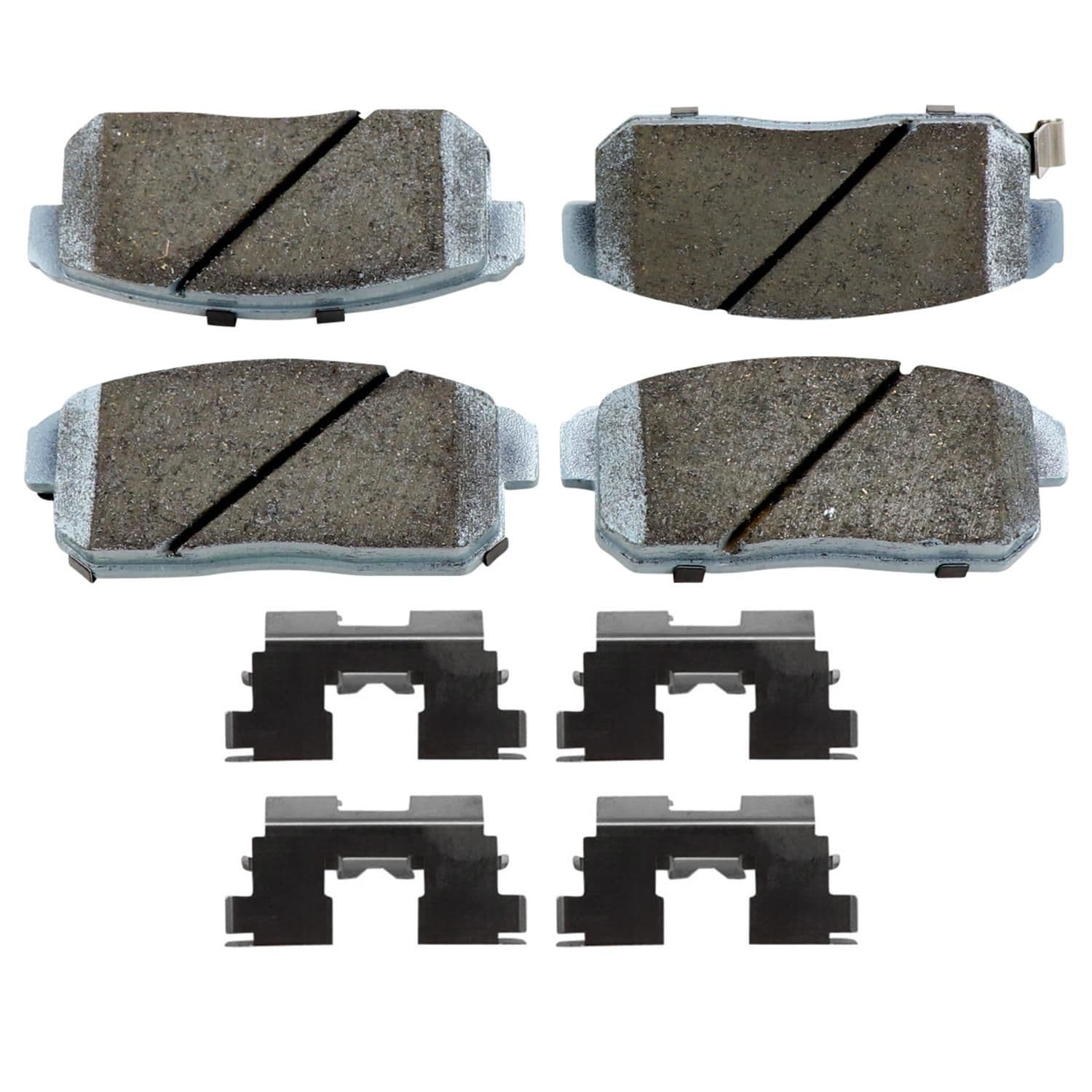 Beck / Arnley Organic Disc Brake Pad Set 085-6663