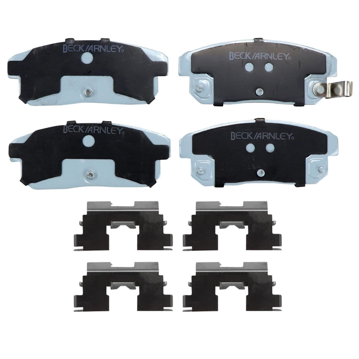 Beck / Arnley Organic Disc Brake Pad Set 085-6663