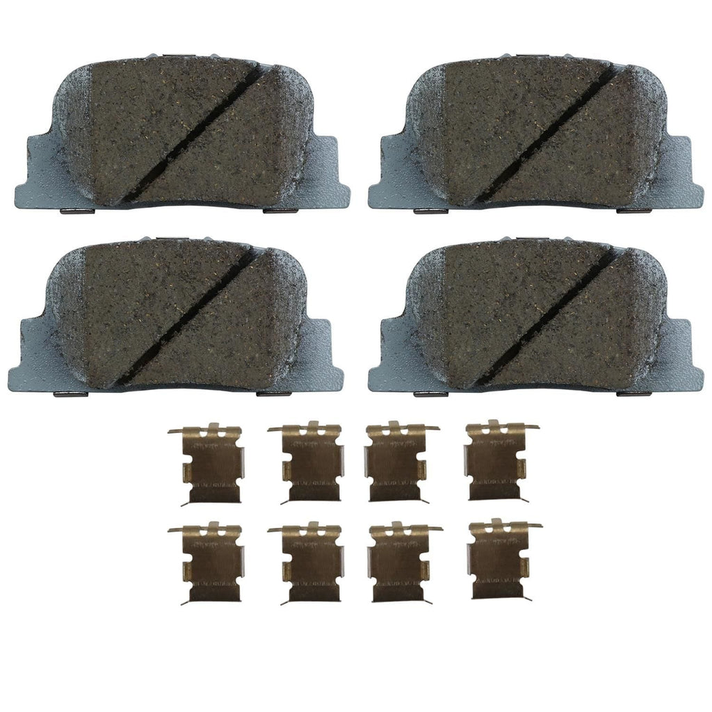 Beck / Arnley Organic Disc Brake Pad Set 085-6670