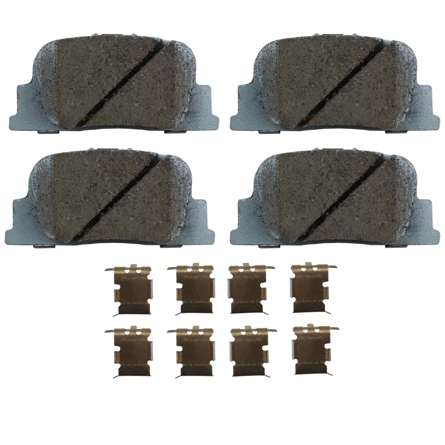 Beck / Arnley Organic Disc Brake Pad Set 085-6670