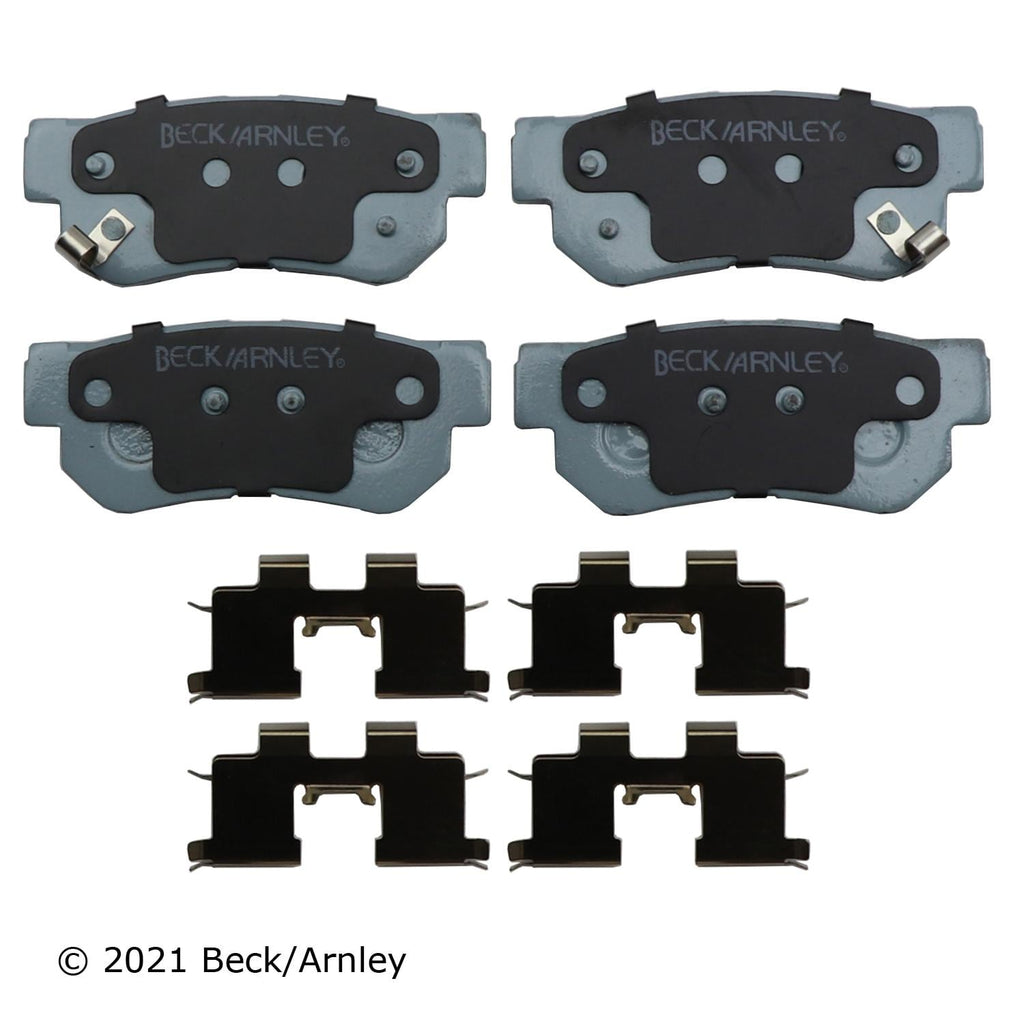 Beck / Arnley Ceramic Disc Brake Pad Set 085-6672