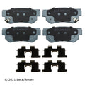 Beck / Arnley Ceramic Disc Brake Pad Set 085-6672