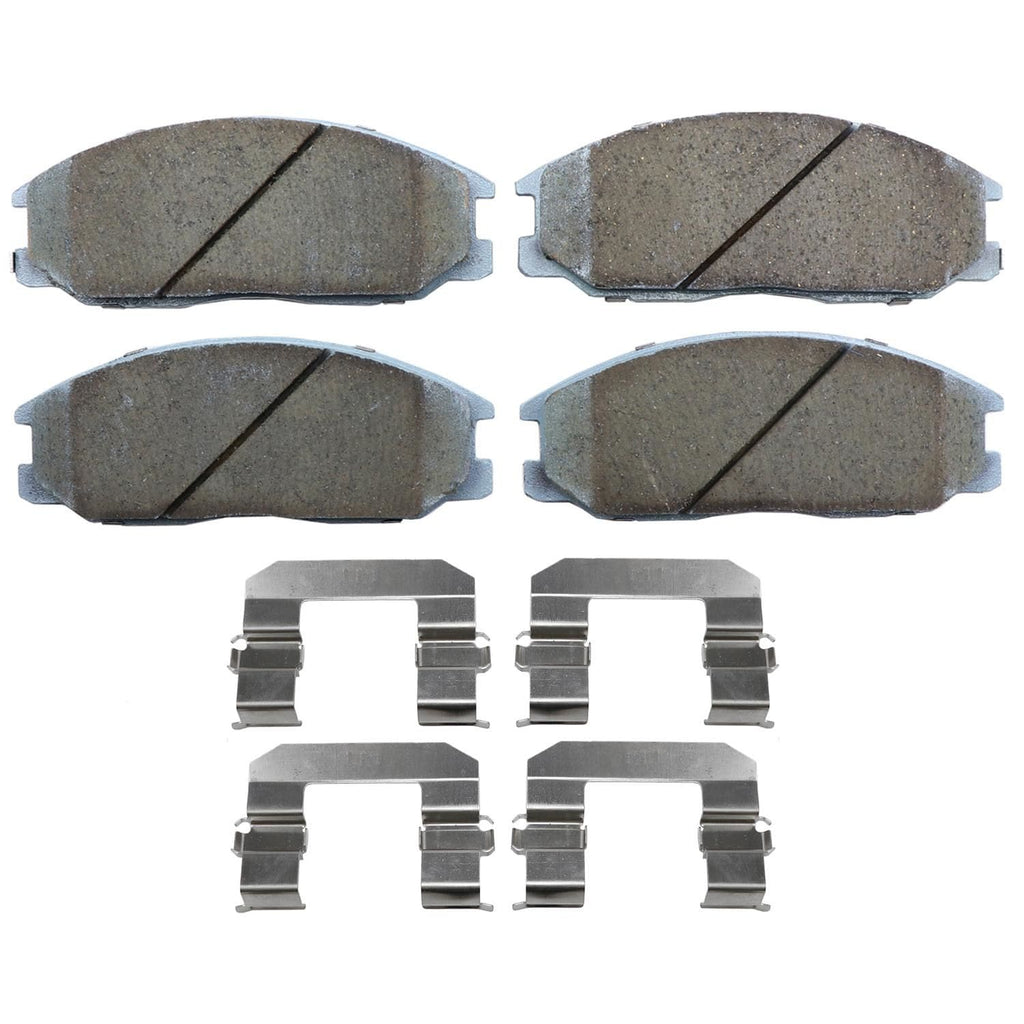 Beck / Arnley Organic Disc Brake Pad Set 085-6675