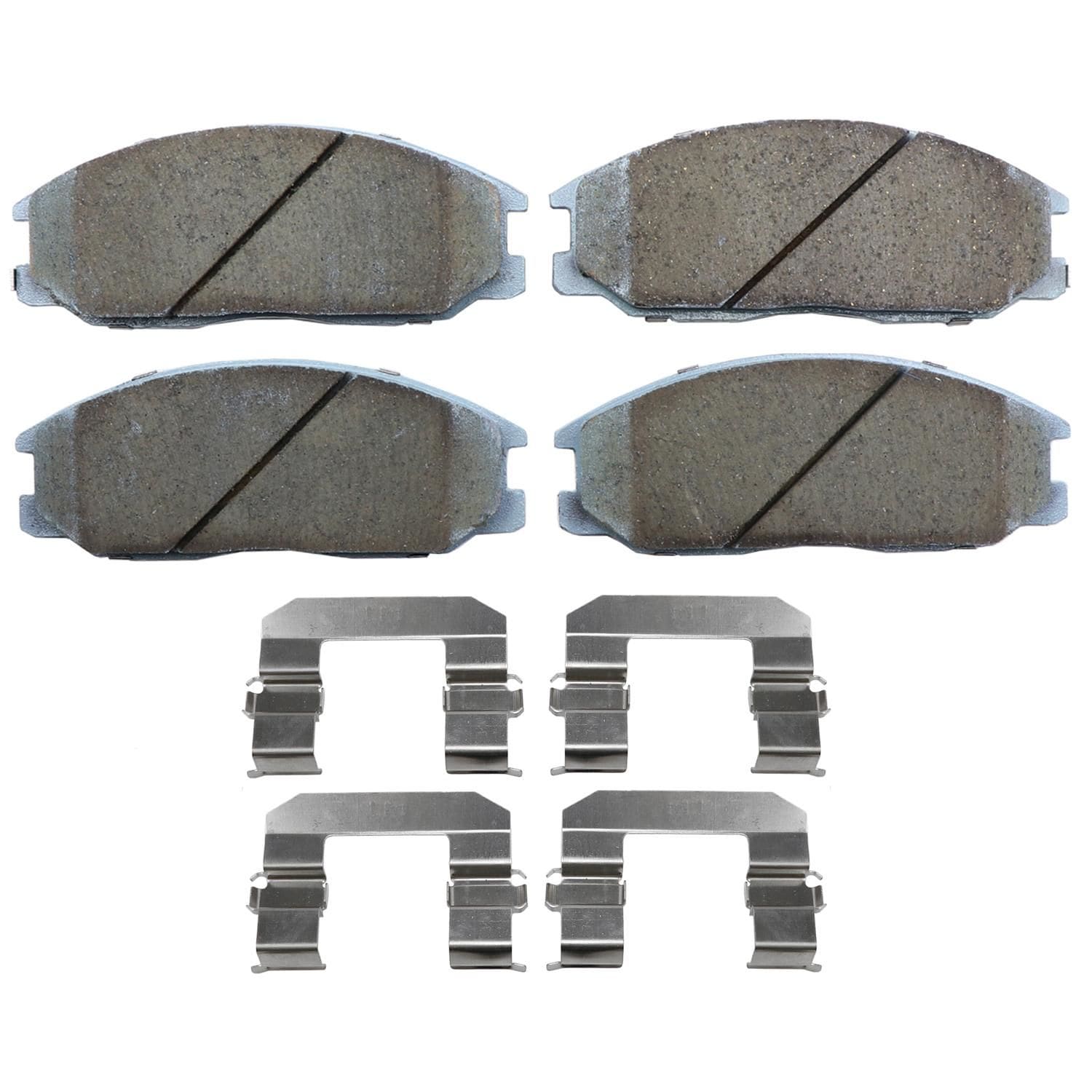 Beck / Arnley Organic Disc Brake Pad Set 085-6675