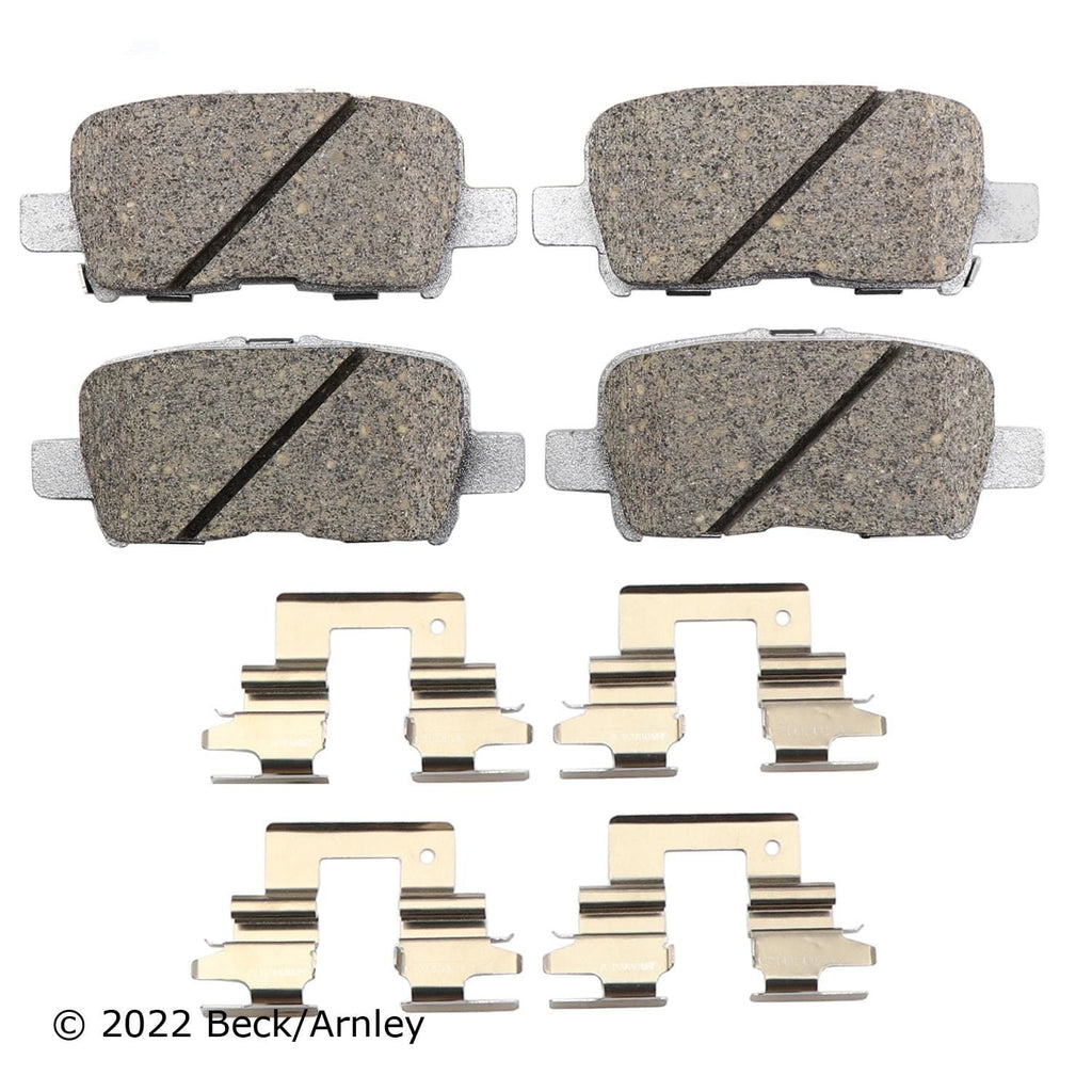 Beck / Arnley Ceramic Disc Brake Pad Set 085-6677