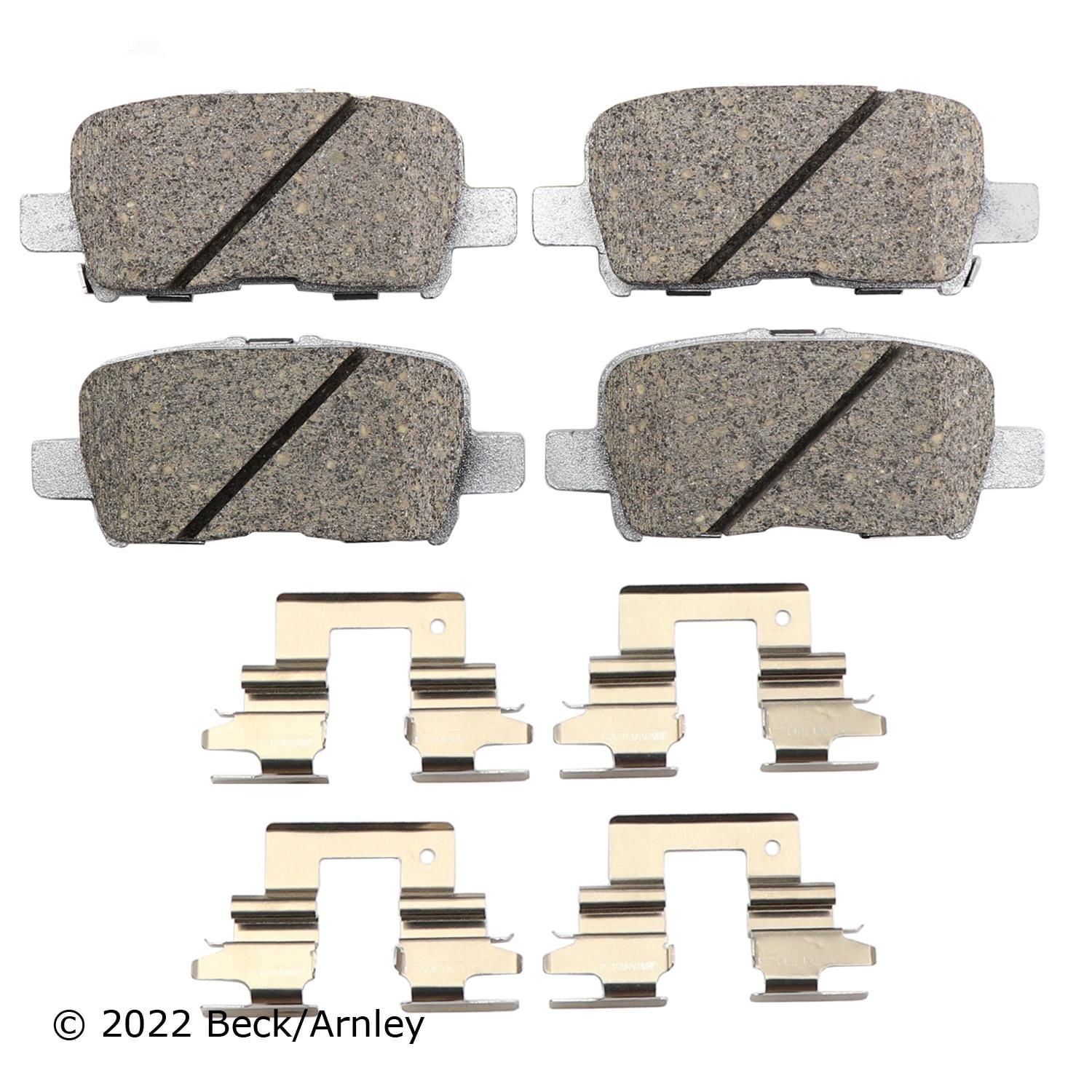Beck / Arnley Ceramic Disc Brake Pad Set 085-6677