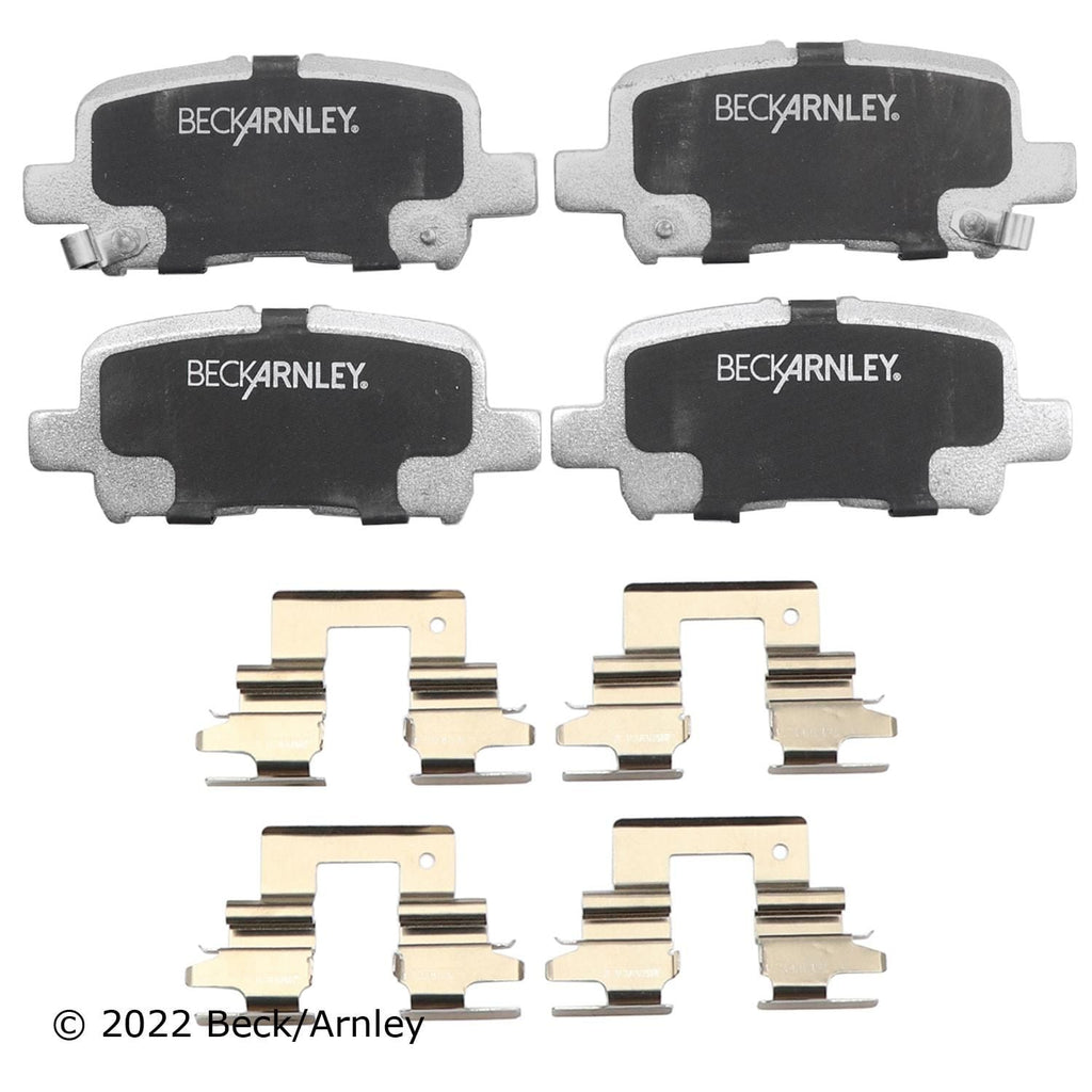 Beck / Arnley Ceramic Disc Brake Pad Set 085-6677