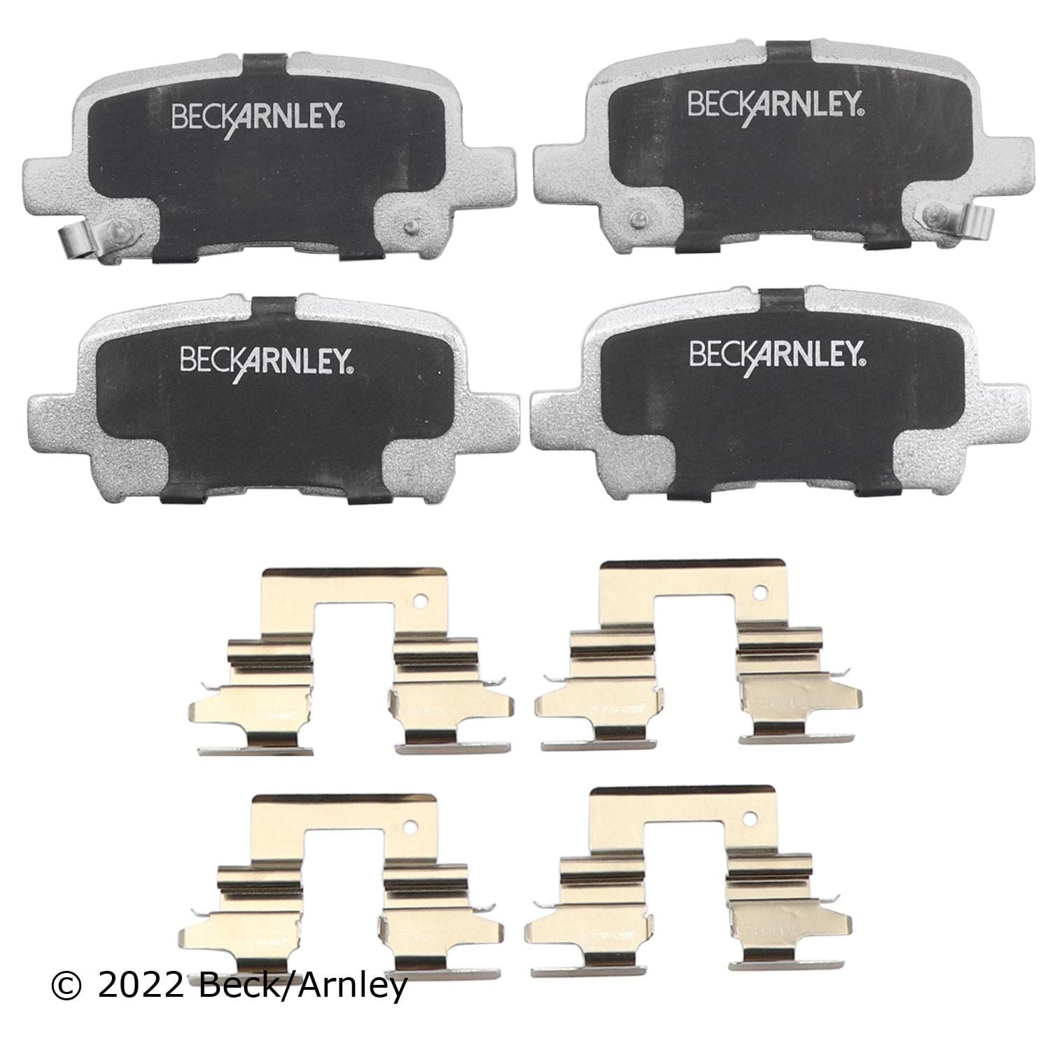 Beck / Arnley Ceramic Disc Brake Pad Set 085-6677