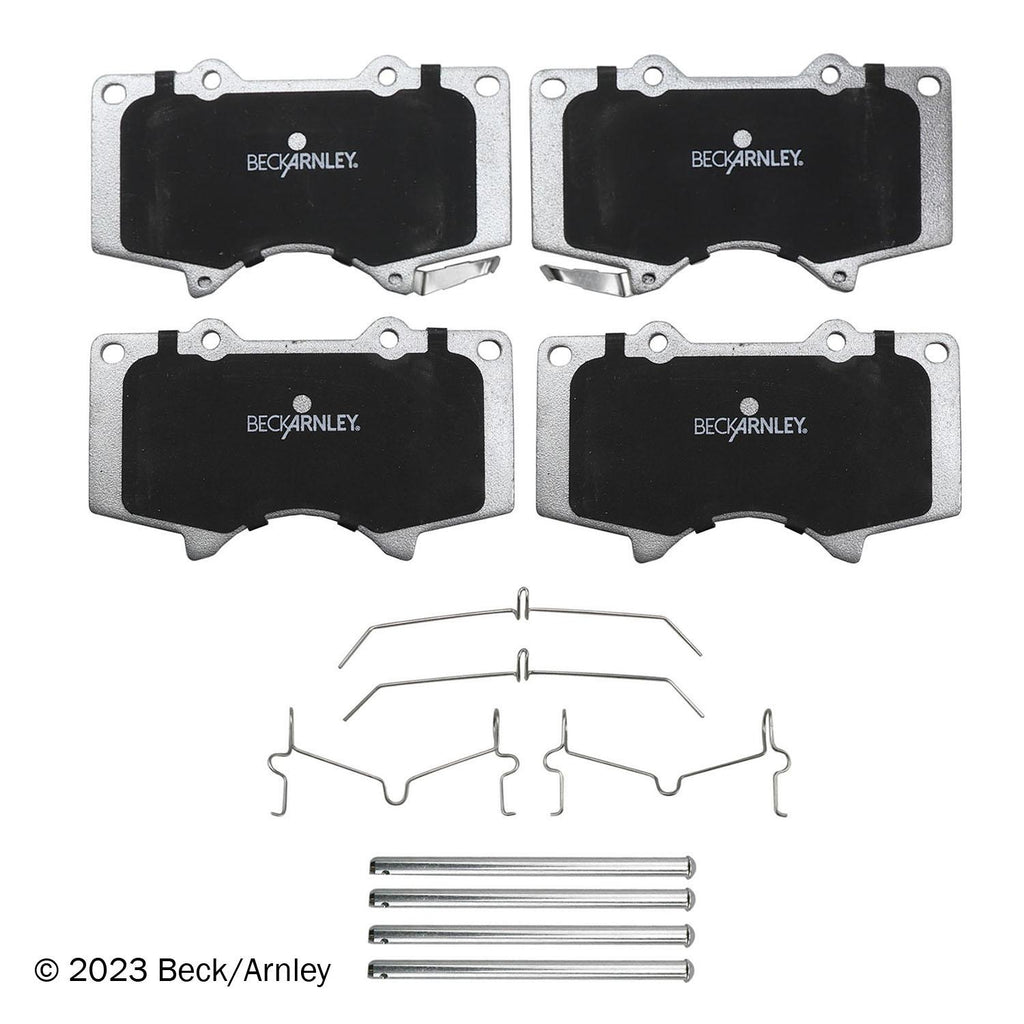 Beck / Arnley Ceramic Brake Pads 085-6678A