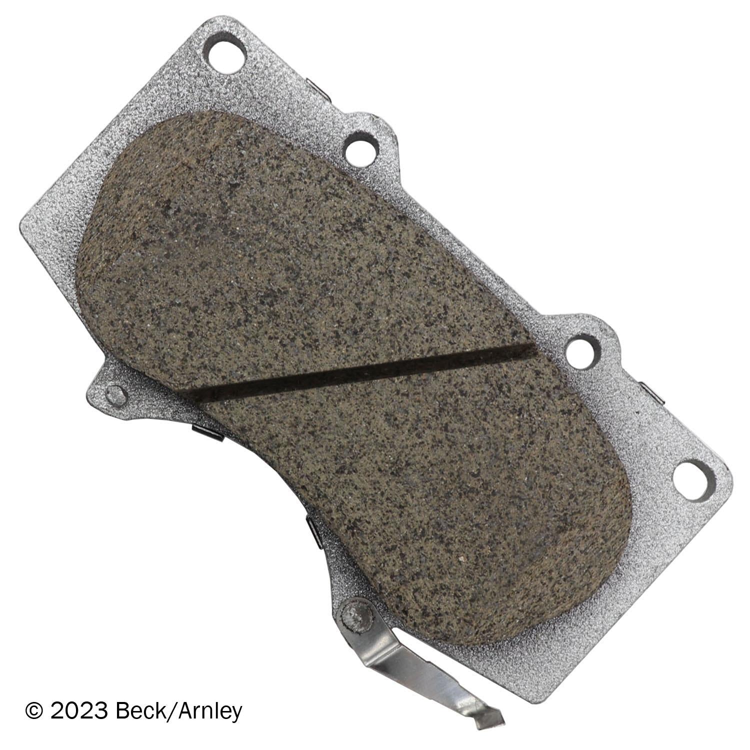Beck / Arnley Ceramic Brake Pads 085-6678A