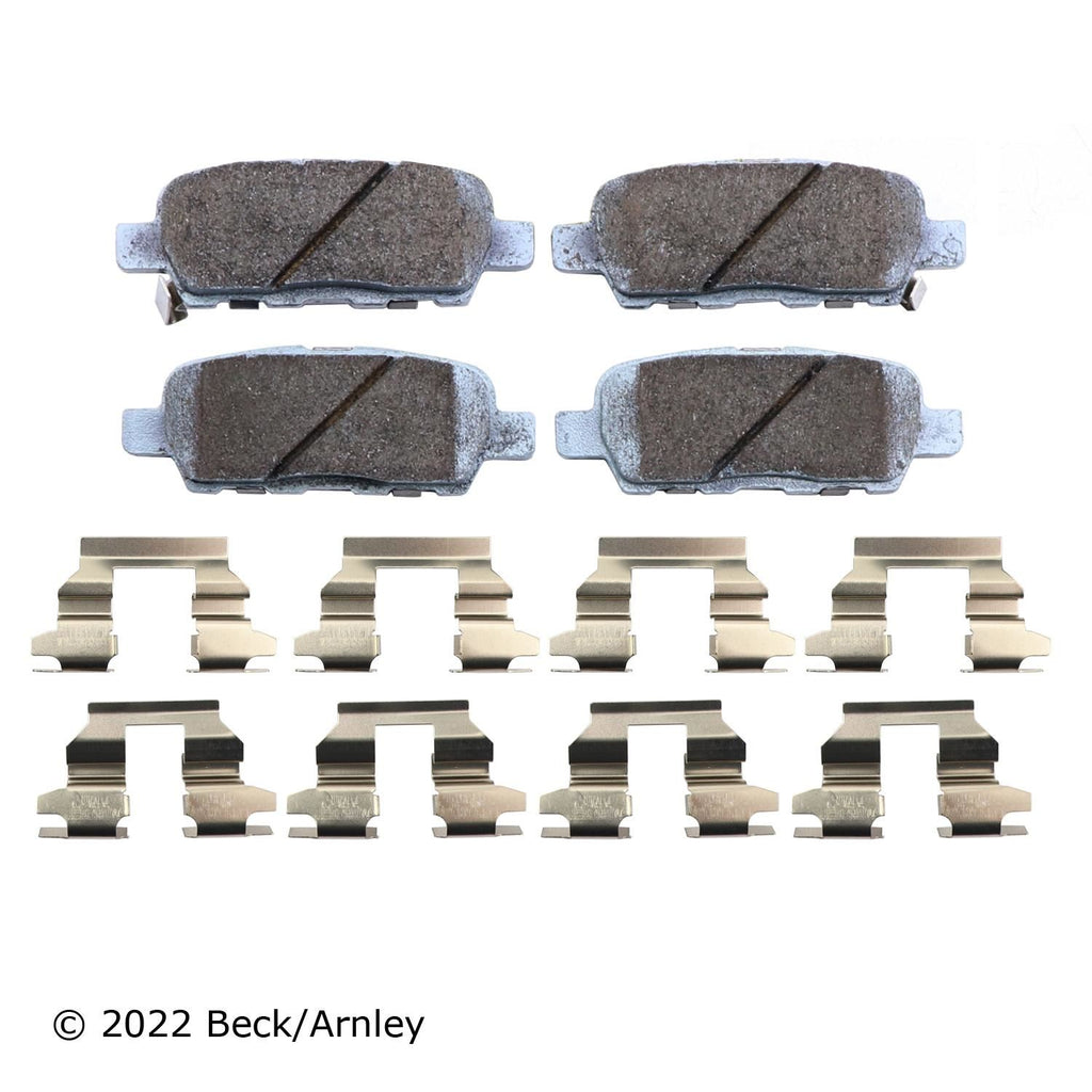 Beck / Arnley Ceramic Disc Brake Pad Set 085-6687