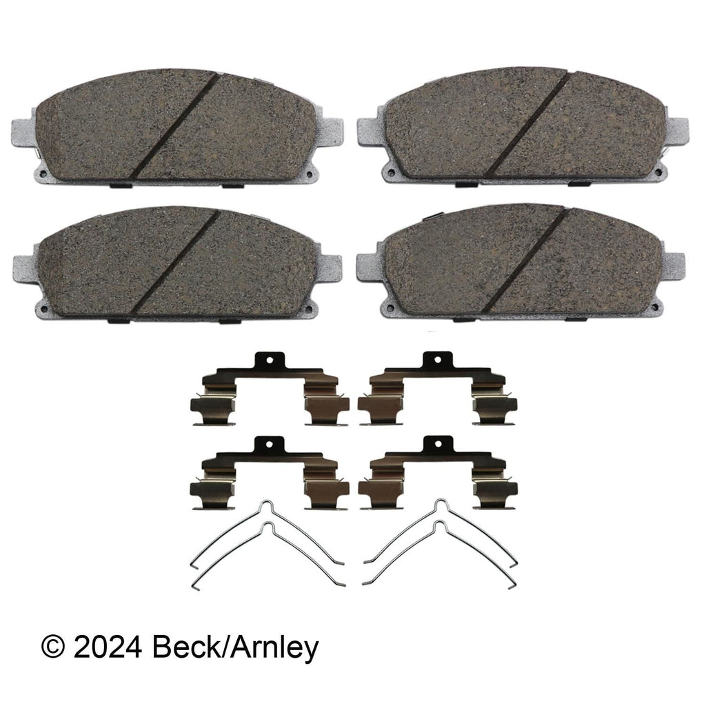 Beck / Arnley Ceramic Disc Brake Pad Set 085-6691