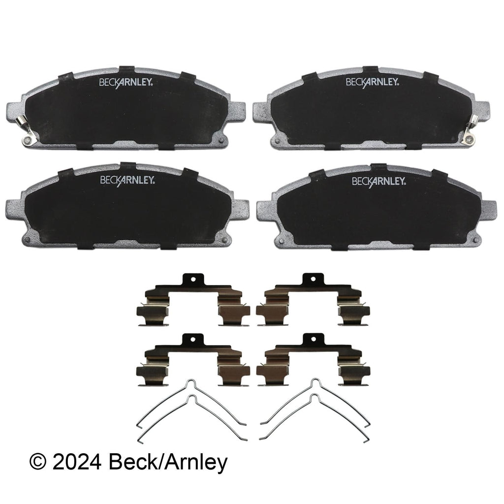 Beck / Arnley Ceramic Disc Brake Pad Set 085-6691