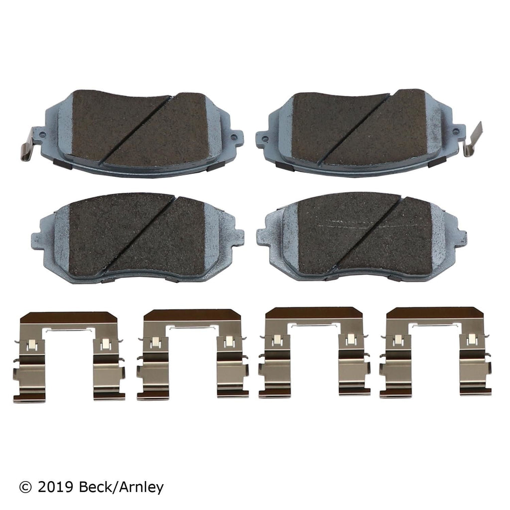 Beck / Arnley Ceramic Disc Brake Pad Set 085-6702