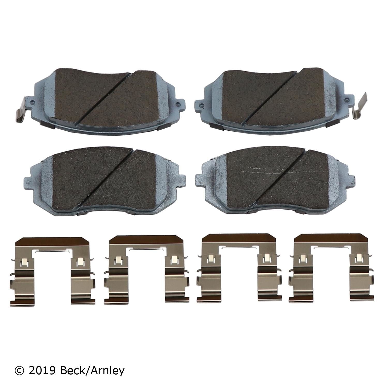 Beck / Arnley Ceramic Disc Brake Pad Set 085-6702