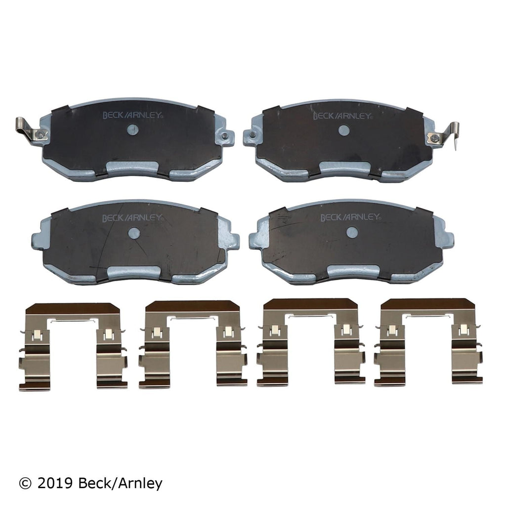 Beck / Arnley Ceramic Disc Brake Pad Set 085-6702