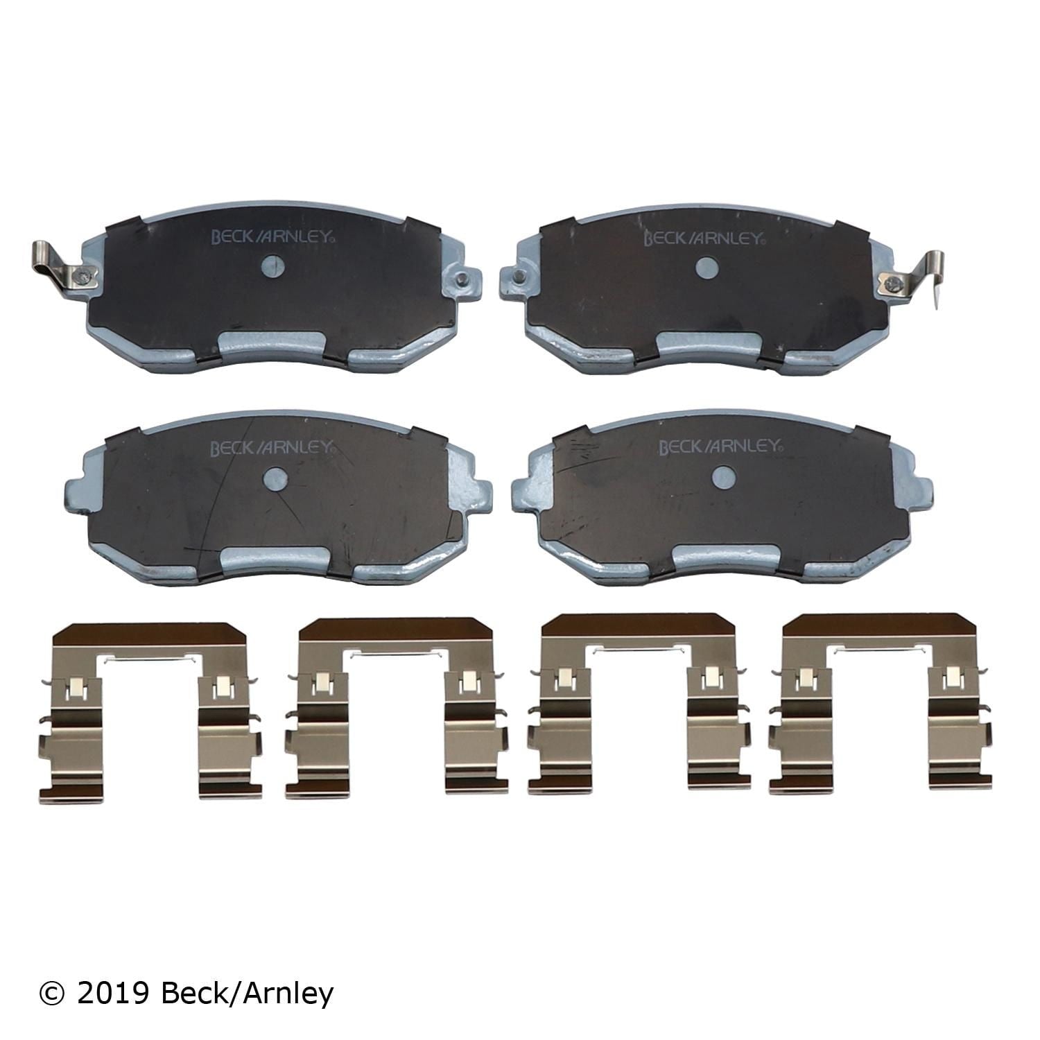 Beck / Arnley Ceramic Disc Brake Pad Set 085-6702