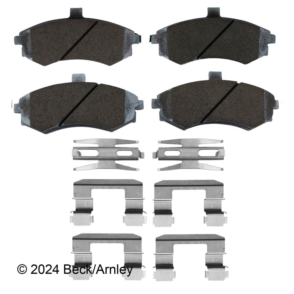 Beck / Arnley Ceramic Disc Brake Pad Set 085-6707