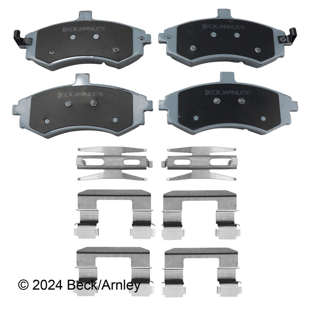 Beck / Arnley Ceramic Disc Brake Pad Set 085-6707