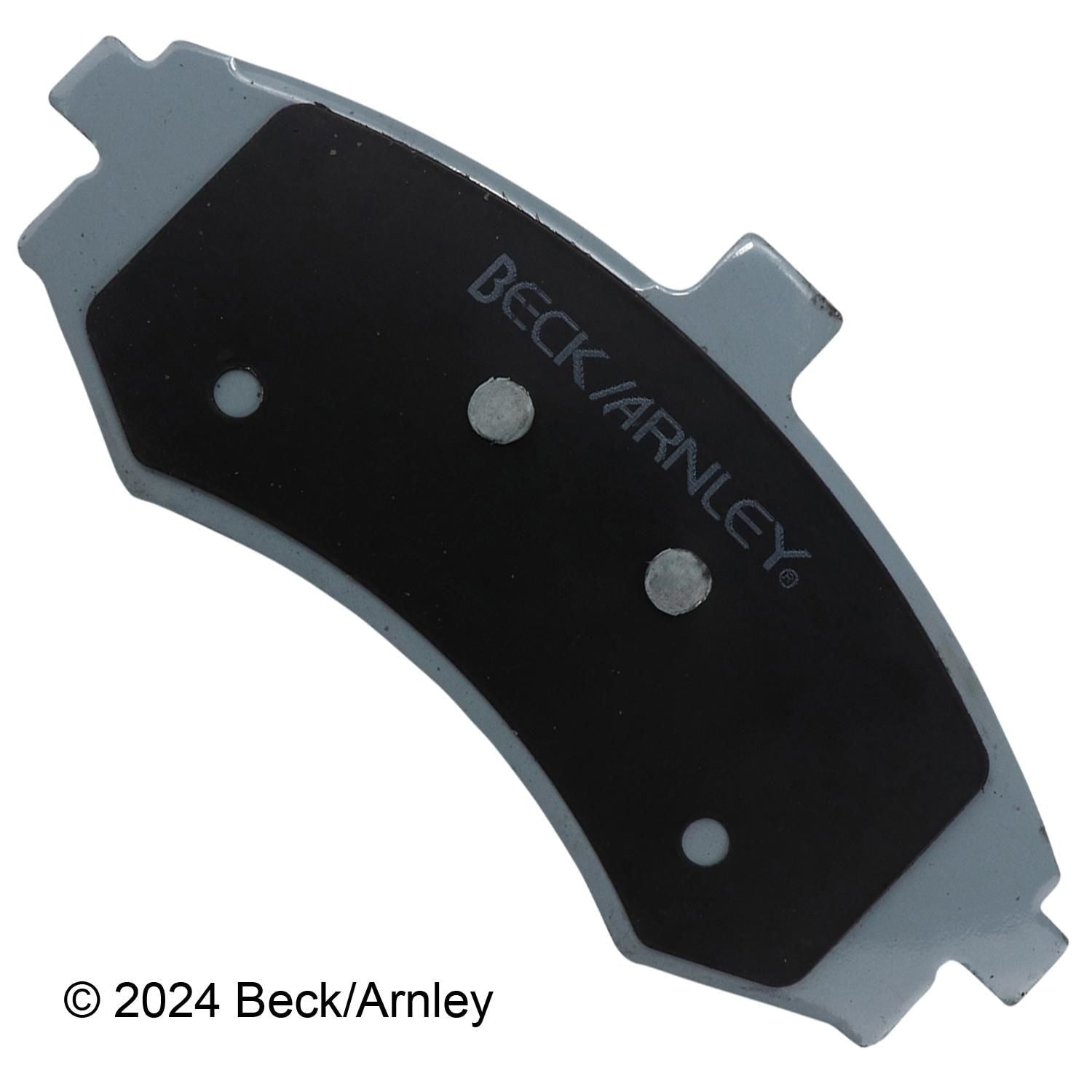 Beck / Arnley Ceramic Disc Brake Pad Set 085-6707